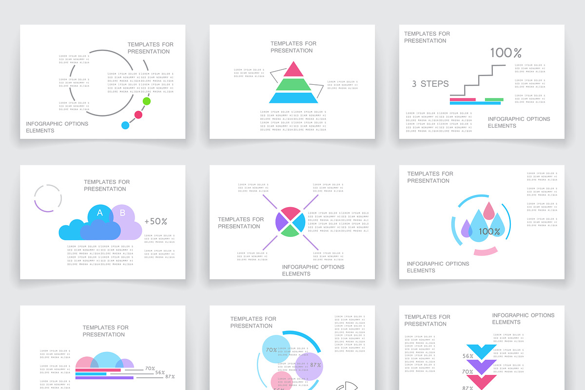Infographic brochure elements, a Work Illustration by Mechik (Photo 3 of 10)