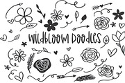 Wildblooms Font & Doodle Duo, a Script Font by Sabrina Schleiger Design (Thumbnail 3 of 6)