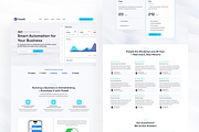 FlowAI – SaaS & AI Startup Template, a Landing Page Template by Sasha Lantukh (Thumbnail 2 of 6)