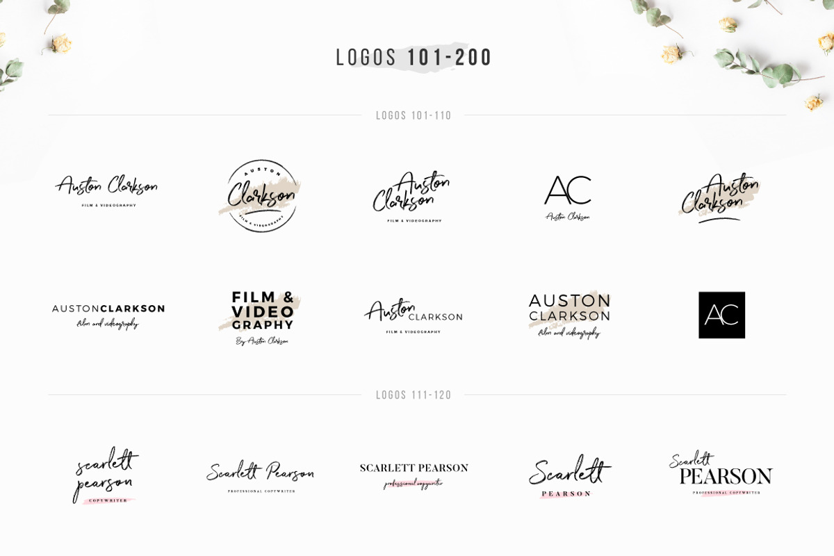 Typographer's Dream Box + 200 Logos, a Script Font by Mats-Peter Forss (Photo 127 of 130)