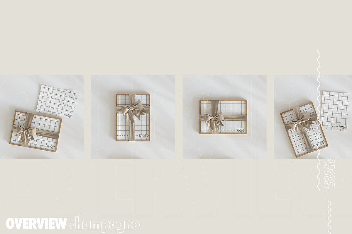 Wrapped Frame Mockup | Gift Mockup, a Household Mockup by Stykke Studio (Photo 5 of 6)