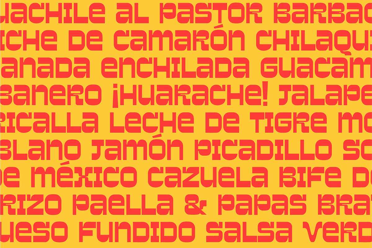 Almuerzo, a Slab Serif Font by Dirty Bandits Type (Photo 4 of 11)