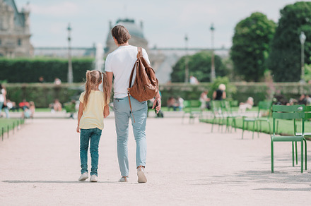 Family in european city paris fran stock photo containing adorable and, a Person Photo by travnikovstudio