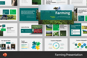 Herb Farming Powerpoint Templates, a Presentation Template by Fit-tee
