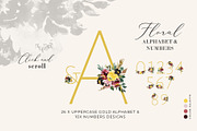Watercolor Flower Clipart Boho Style, a Decorative Illustration by WalaPalette (Thumbnail 4 of 6)
