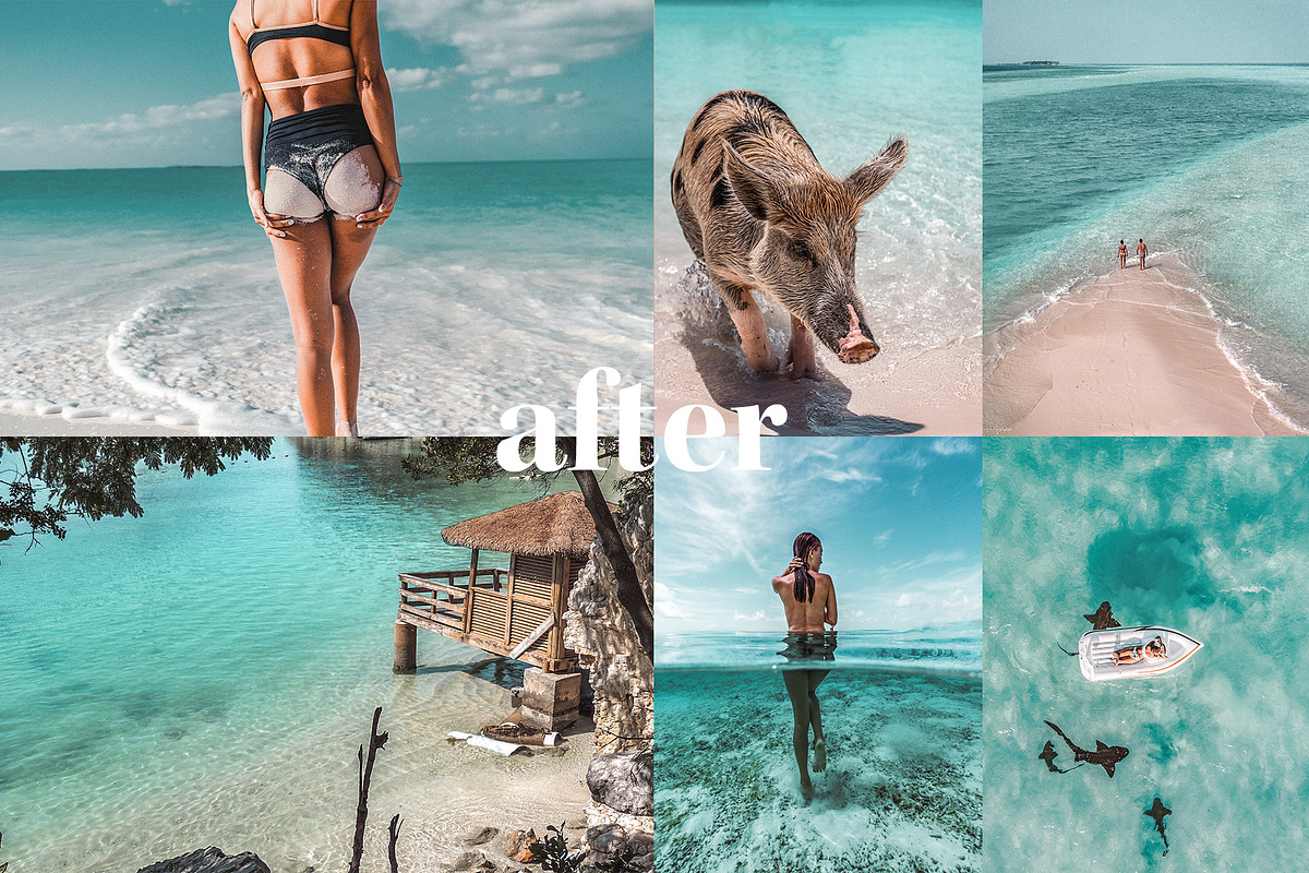 Tropical Beach Lightroom Presets, a Preset Add-On by in between details (Photo 7 of 18)