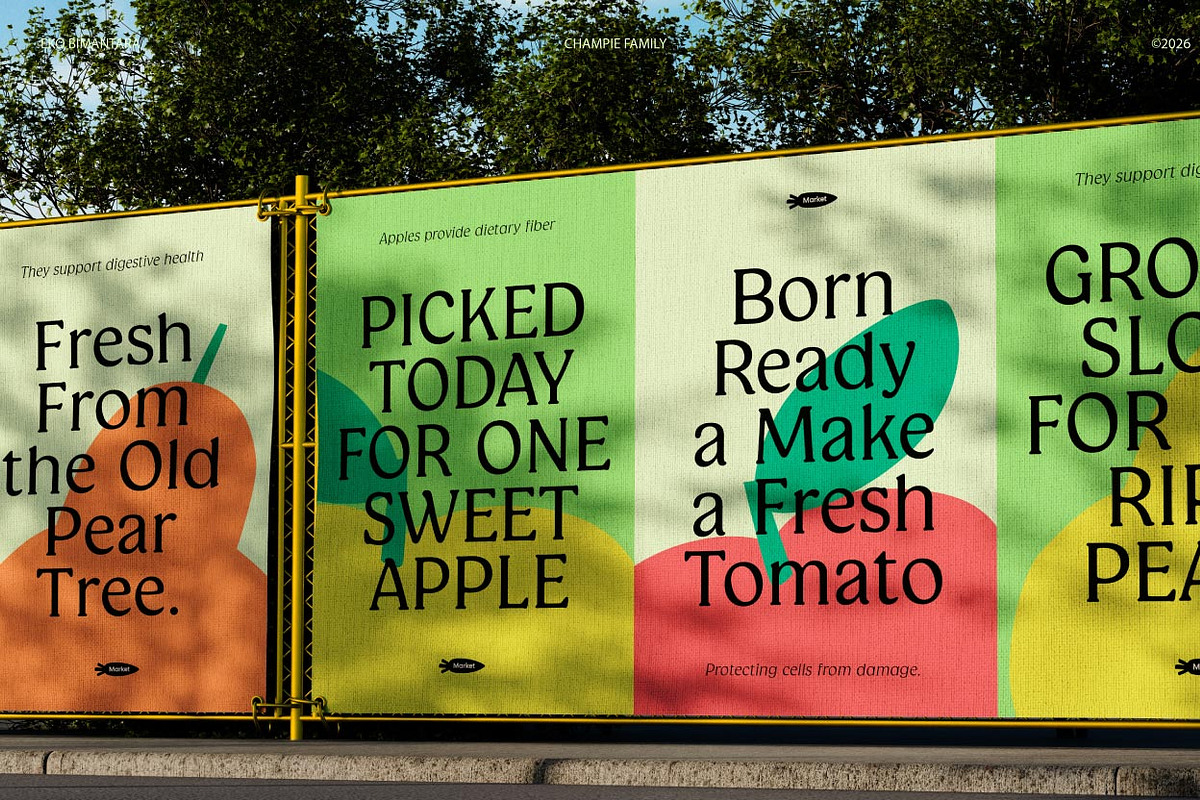 Champie; Soft Serif Font Family, a Serif Font by Eko Bimantara (Photo 10 of 13)
