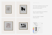 Frame mockup creator - part 1, a Print Template by Creatoom (Thumbnail 5 of 17)