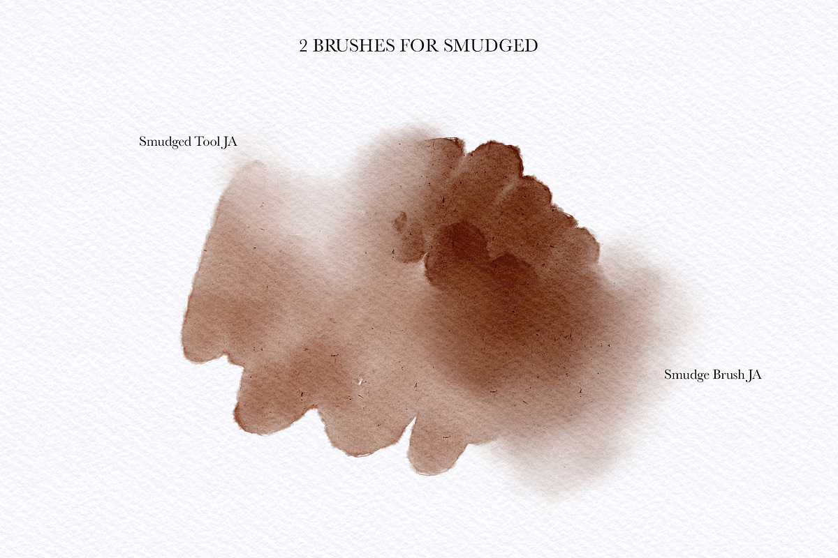 Realistic Watercolor Procreate Brush, a Brush Add-On by Jenteva Art (Photo 4 of 15)