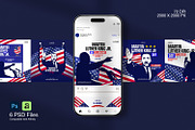 MLK Day Celebration Instagram Post, a Social Media Template by RamStudio2 (Thumbnail 2 of 4)