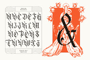 Runholdy Typeface, a Blackletter Font by alit design (Thumbnail 14 of 15)