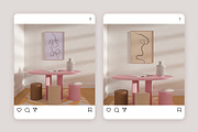 Modern Frame Mockup Bundle CECIL, a Print Template by Bonumo (Thumbnail 5 of 11)