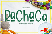 Rachaca, a Font by BringTypeStudio (Thumbnail 1 of 6)