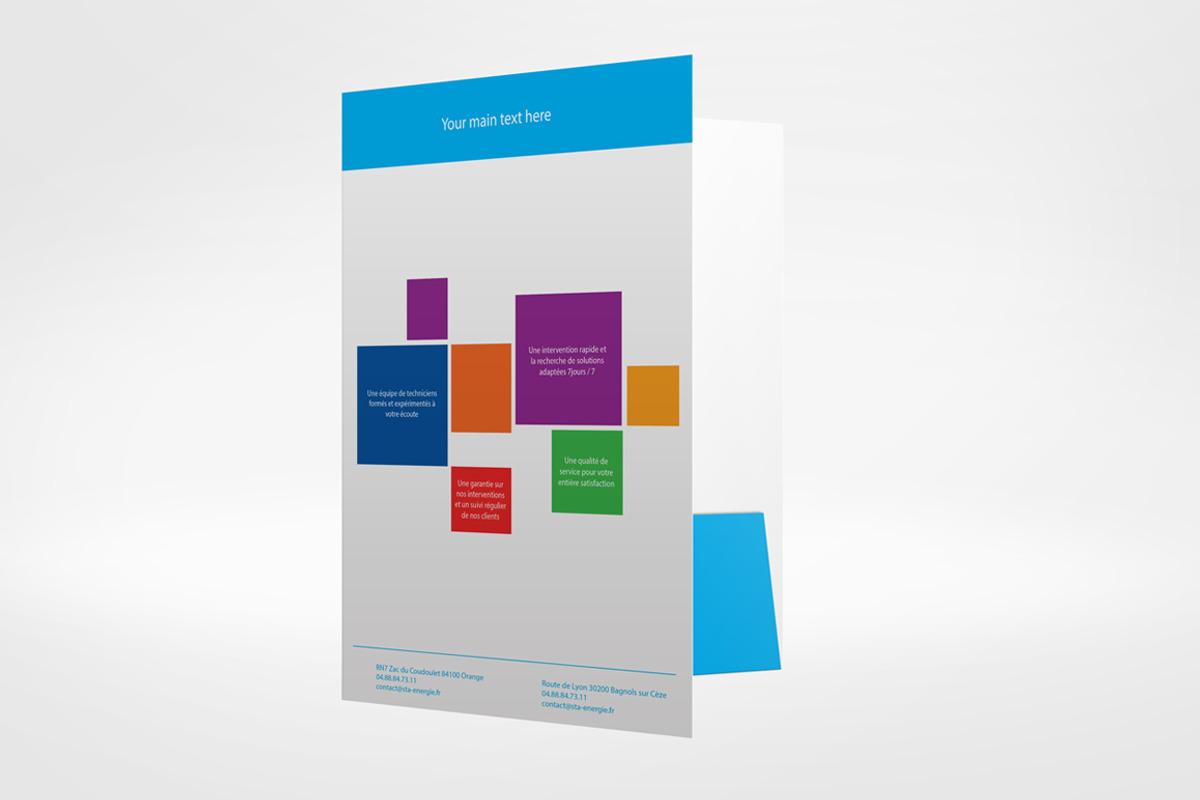 Metro Presentation Folder, a Templates & Theme by NasirGrfx (Photo 2 of 3)