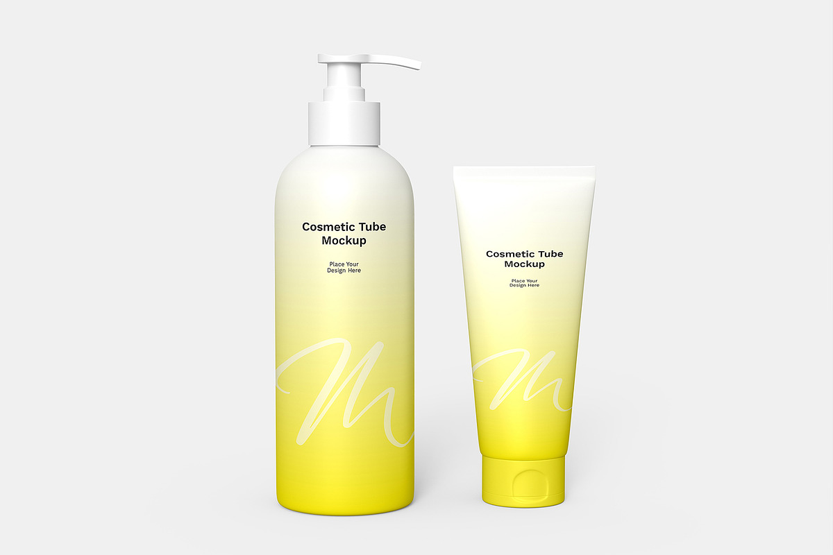 Cosmetic Tube Packaging Mockup Set, a Packaging Mockup by graphypix (Photo 9 of 12)