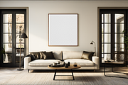Frame mockup in home interior, a Household Mockup by VetalStock (Thumbnail 3 of 3)