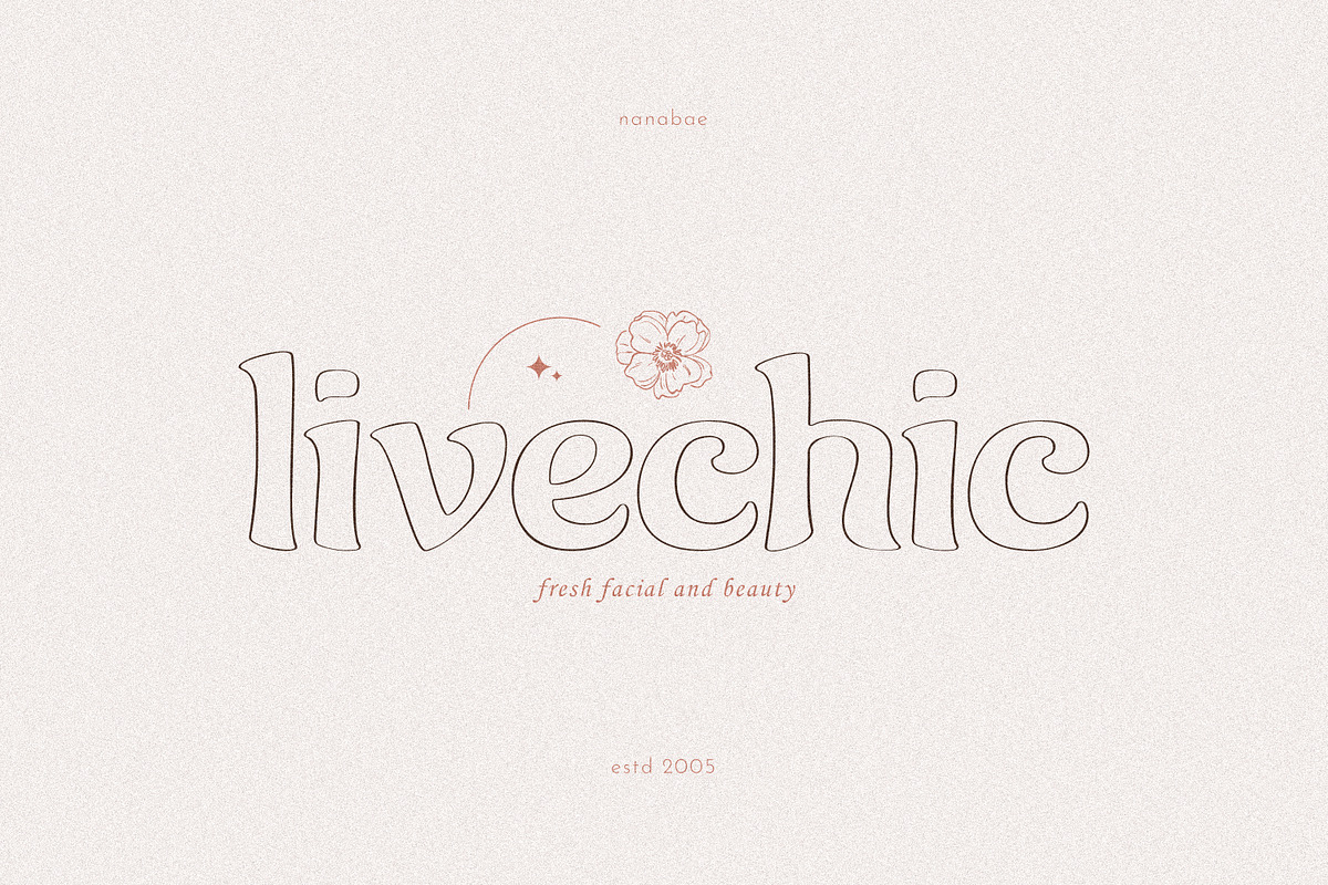 Nanabae Font Serif, a Serif Font by infernostudio3 (Photo 4 of 7)