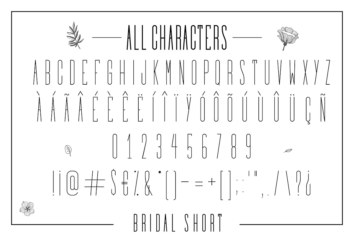 Bridal Sans Serif - Multi Weight, a Sans Serif Font by CorgiAstronaut (Photo 9 of 10)