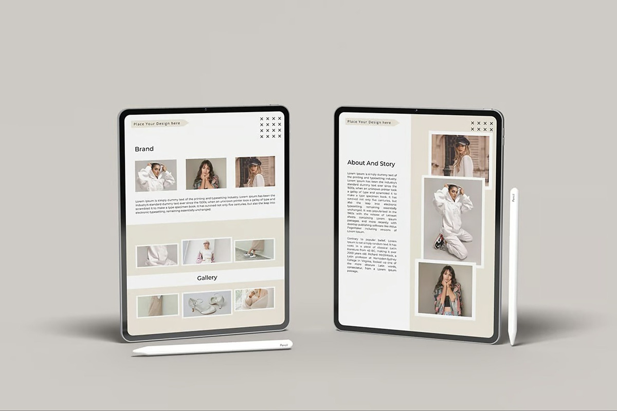 iPad Pro Mockup, an iPad Mockup by Hubzway (Photo 6 of 10)
