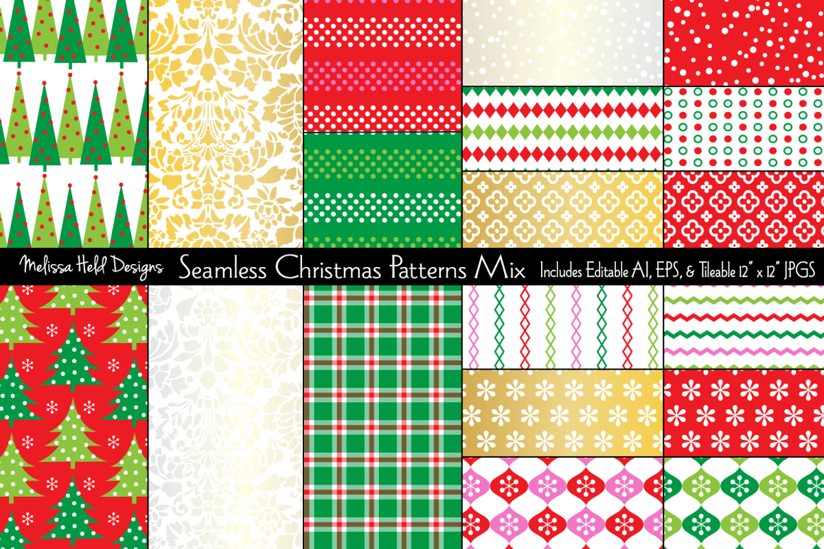 Seamless Christmas Patterns