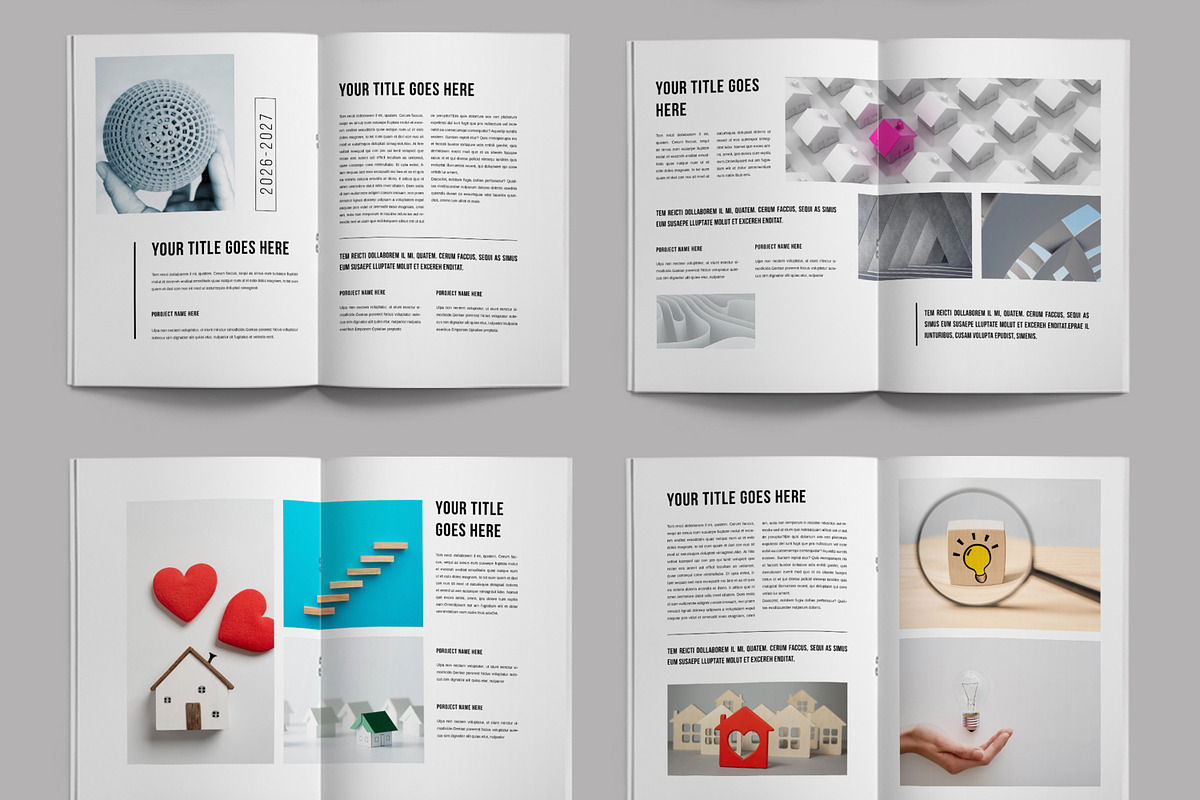 Book Design Template Layout, a Brochure Template by ContestDesign (Photo 3 of 3)