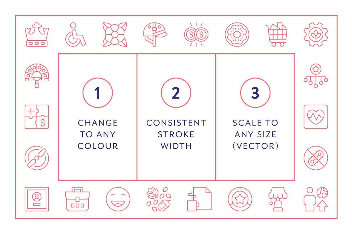 Mega Bundle Vol 6 Line Icons, an Outline Icon by Made by Made (Photo 5 of 10)
