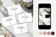 Orchid 3.5x5 RSVP Card Mockup Set, an Advertising Mockup by Serenefeeling (Thumbnail 5 of 6)