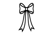 Decorative Bow Silhouette Bundle, an Illustration by Creativeshirt (Thumbnail 26 of 51)