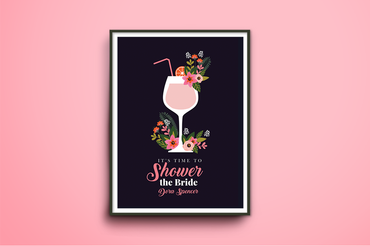 Bridal Shower Invitation, an Invitation Template by Werlang Paper (Photo 4 of 5)
