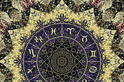 30 mystic zodiac signs circles, an Object Graphic by tkdesign (Thumbnail 4 of 31)