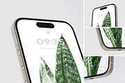 iPhone Screen Mockup, an iPhone Mockup by graphicstory (Thumbnail 1 of 6)