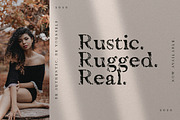 Vescona - Grunge Serif Font, a Slab Serif Font by AndrewPixel (Thumbnail 7 of 8)