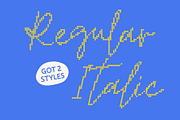 CS Mileya Disco, a Script Font by Craft Supply Co. (Thumbnail 5 of 8)