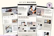 Accountant Wix Studio Website, a Wix Template by Template Twist Shop (Thumbnail 2 of 10)