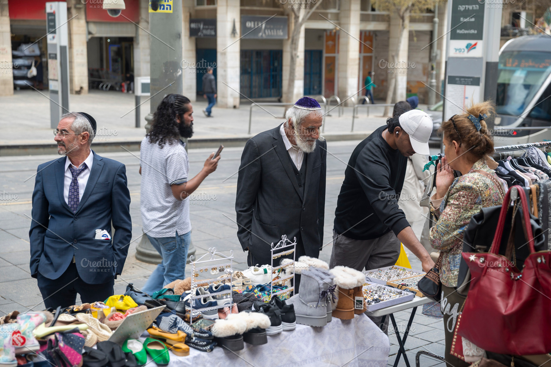 Jerusalem, Israel, April 4, 2026, di, a Person Photo by Imaginarium