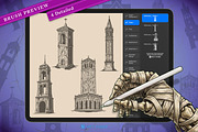 Halloween 209 Stamps Collection, a Brush Add-On by vectstudio (Thumbnail 24 of 39)