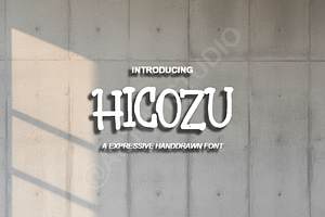 Hicozu | Elegant Modern Serif Typefa