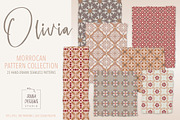 Olivia Moroccan Pattern Collection, a Pattern Graphic by Jennadesigns (Thumbnail 1 of 13)