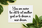 Autumn | Script Font, a Handwritten Font by Scratchones (Thumbnail 4 of 9)