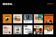 MDRN Instagram Template, a Social Media Template by Visula Co (Thumbnail 3 of 7)