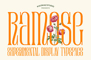 Ramose Serif Display Font, a Serif Font by Kulokale (Thumbnail 1 of 10)