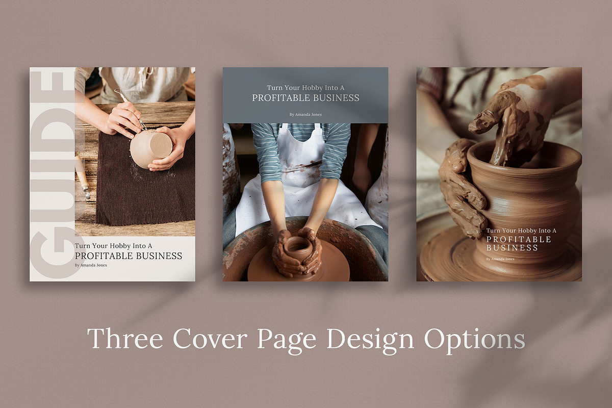 eBook Canva Template | Maker, a Magazine Template by Studio Sugoi (Photo 2 of 7)