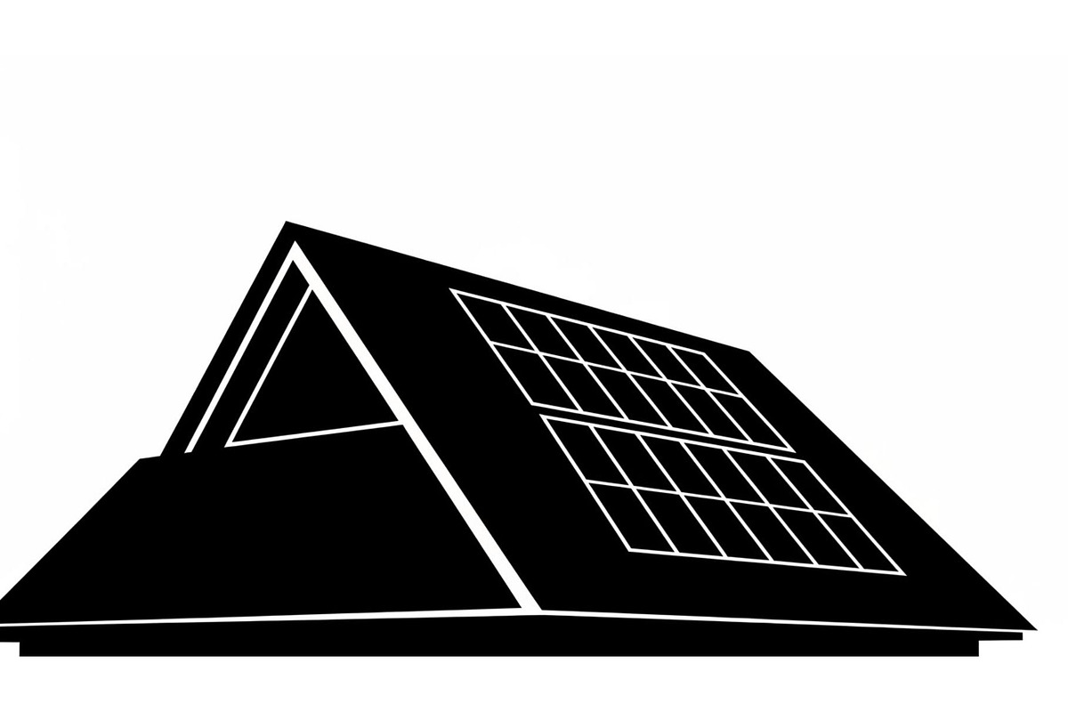 Solar Powered Home Silhouette Set, a Graphic by Designer_Momina (Photo 11 of 14)