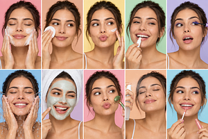Pastel Skincare & Makeup Bundle