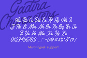 Gadira - Display Script Font, a Script Font by Letterhend Studio (Thumbnail 4 of 8)