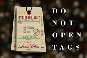 Special Delivery Christmas Tags