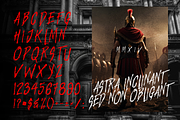 Dameter Metal Horror Display Font, a Blackletter Font by dansdesign (Thumbnail 3 of 7)