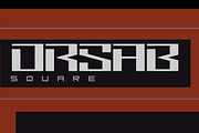 Orsab - Square, a Sans Serif Font by Qbotype Fonts (Thumbnail 1 of 2)