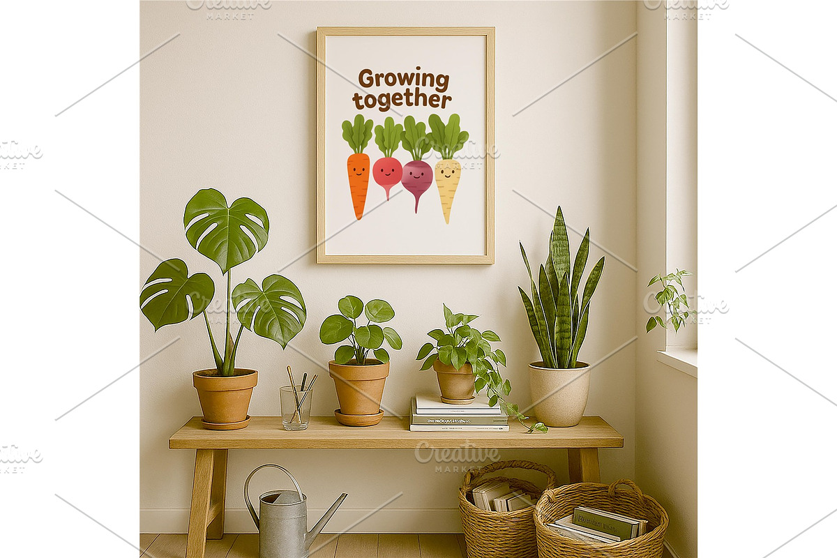 Growing Together Wall Art, a Background Graphic by LaseredNinja (Photo 5 of 7)