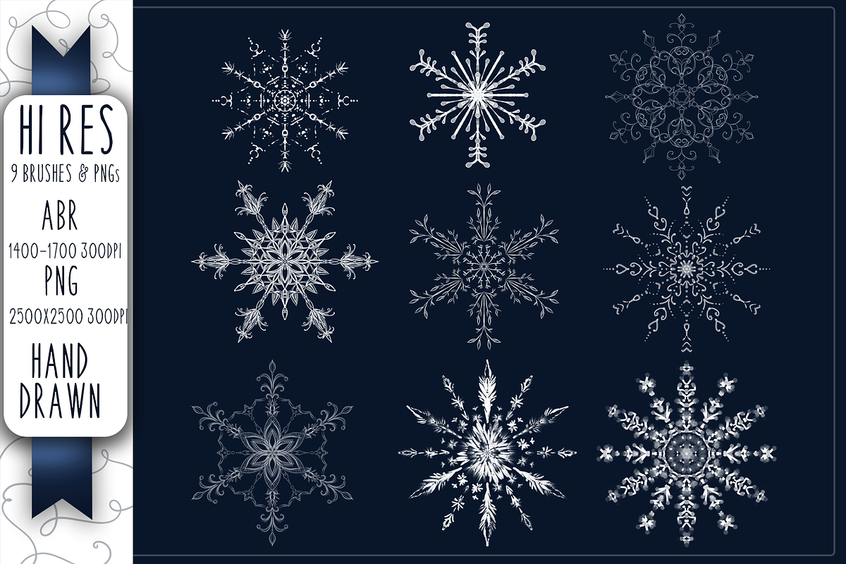 Hi Res Photoshop Brushes & PNGs, an Illustration by Blue Sky Design (Photo 2 of 2)